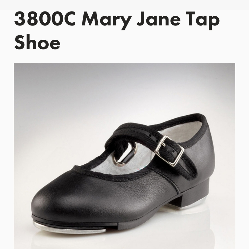 Capezio 3800c Mary Jane tap shoes
